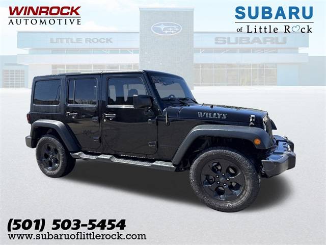 2016 Jeep Wrangler Willys Wheeler — SUV — 102,496 mi — Little Rock, AR