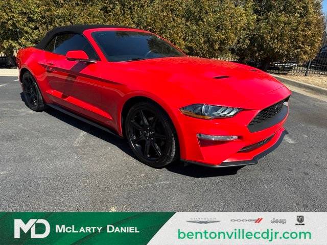 2018 Ford Mustang EcoBoost Premium — Convertible — 25,266 mi — Bentonville, AR