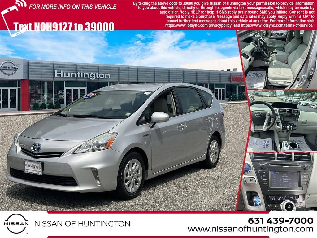 2013 Toyota Prius v Two — Wagon — 51,289 mi — Huntington Station, NY