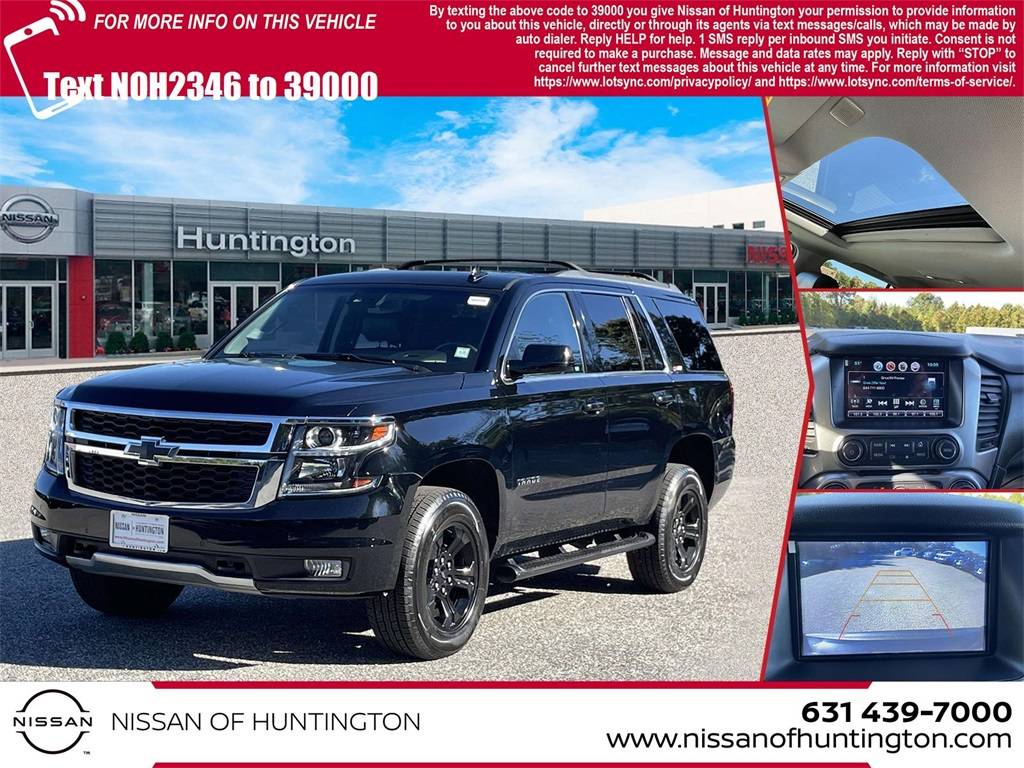 2017 Chevrolet Tahoe LT — SUV — 64,248 mi — Huntington Station, NY