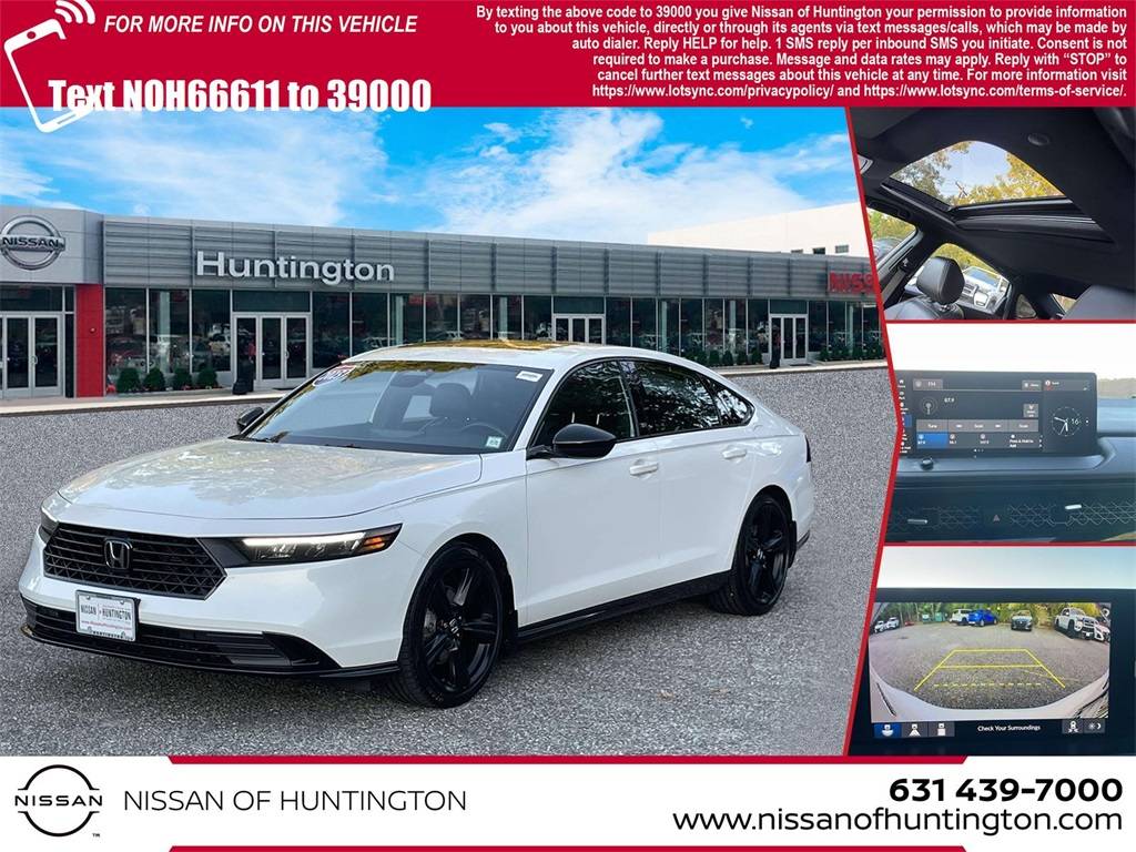 2025 Honda Accord Hybrid Sport-L — Sedan — 30,805 mi — Huntington Station, NY