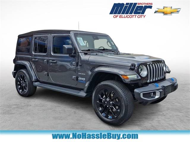2022 Jeep Wrangler Sahara 4xe — SUV — 29,990 mi — Ellicott City, MD