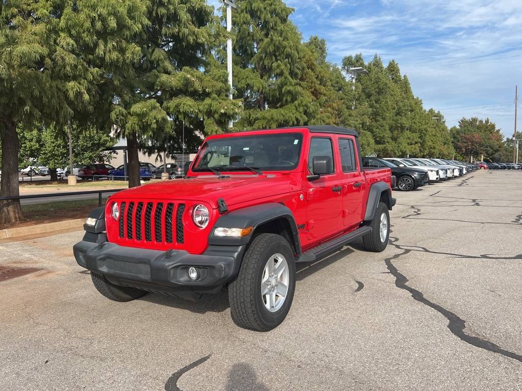 2020 Jeep Gladiator Sport S — Pickup Truck — 58,543 mi — OKLAHOMA CITY, OK