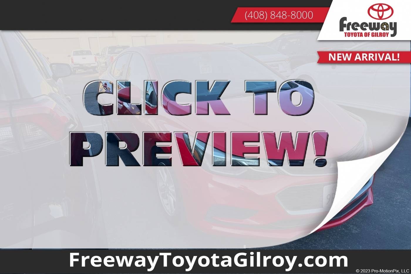 2017 Chevrolet Cruze LT — Sedan — 101,126 mi — Gilroy, CA