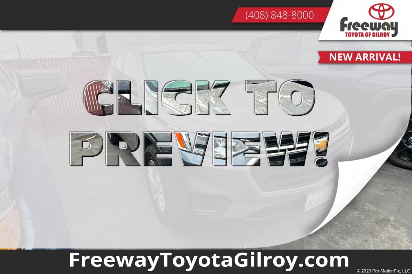 2019 Chevrolet Traverse LS — SUV — 30,758 mi — Gilroy, CA