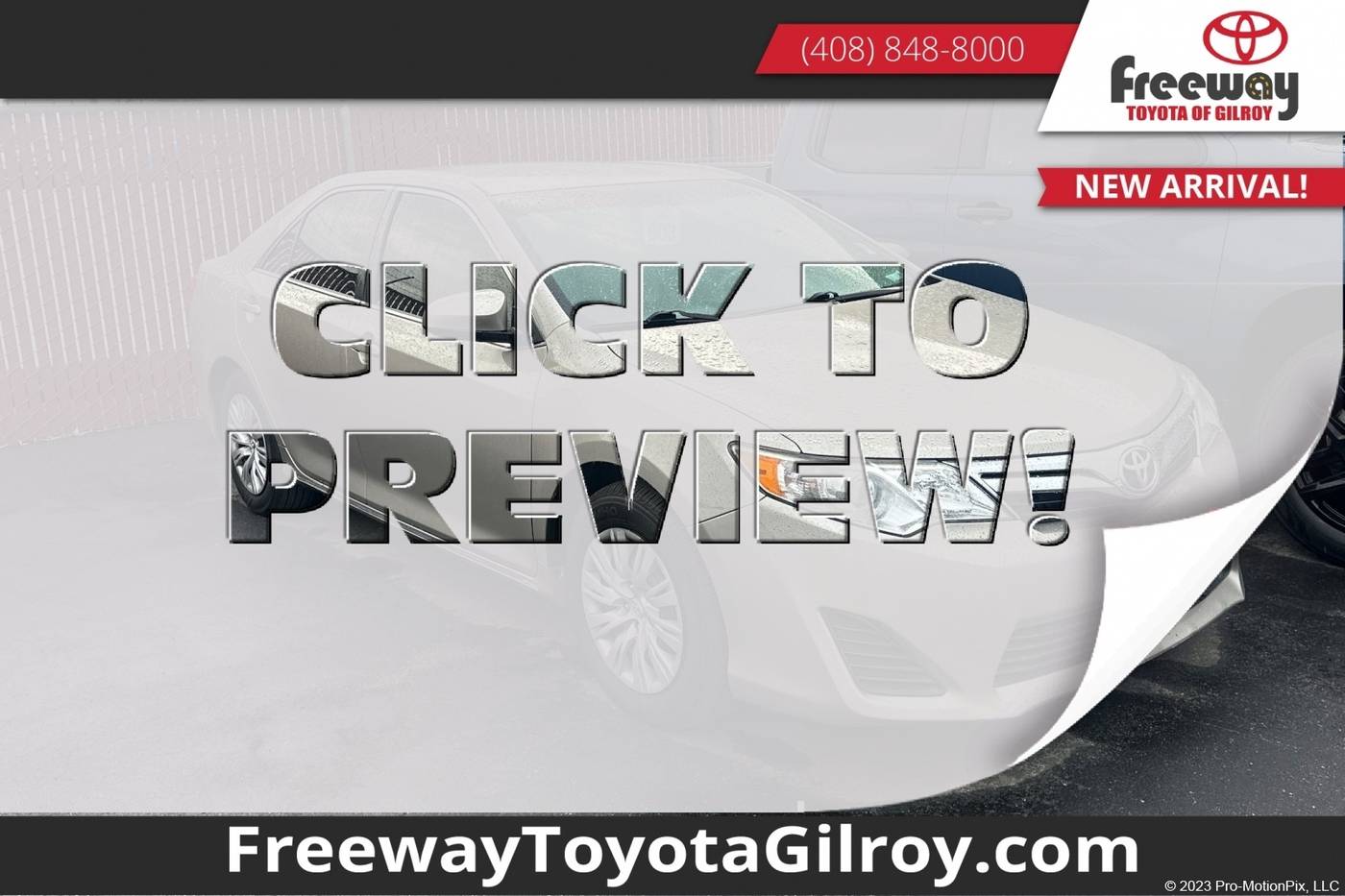 2014 Toyota Camry XLE — Sedan — 39,609 mi — Gilroy, CA