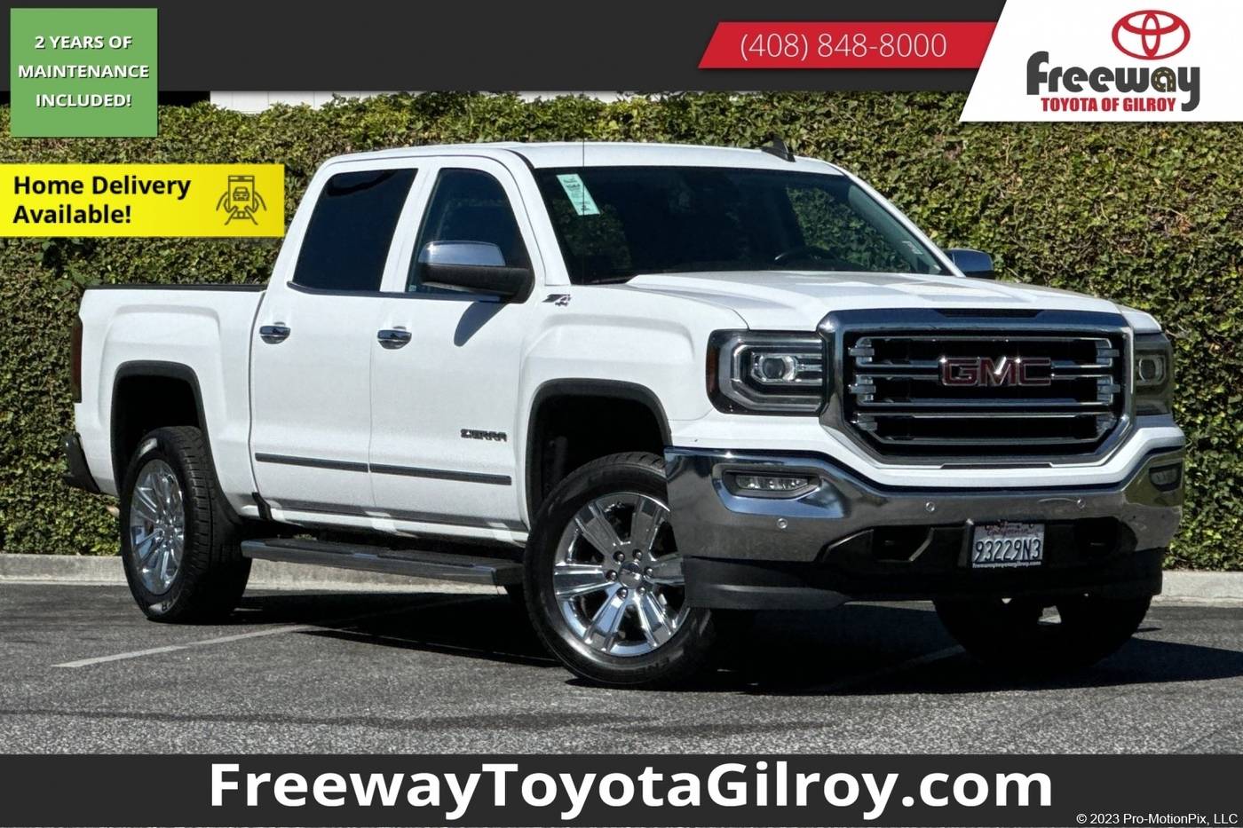 2018 GMC Sierra 1500 SLT — Pickup Truck — 90,651 mi — Gilroy, CA