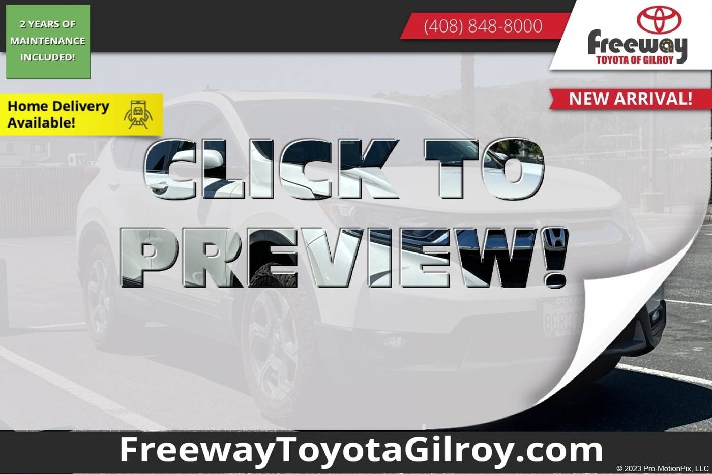 2018 Honda CR-V EX-L — SUV — 41,514 mi — Gilroy, CA