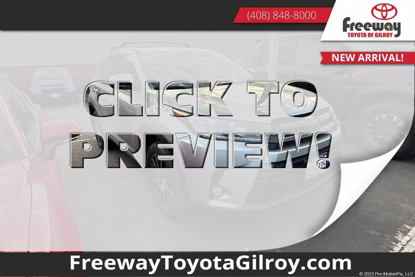 2018 Toyota Highlander SE V6 — SUV — 80,472 mi — Gilroy, CA