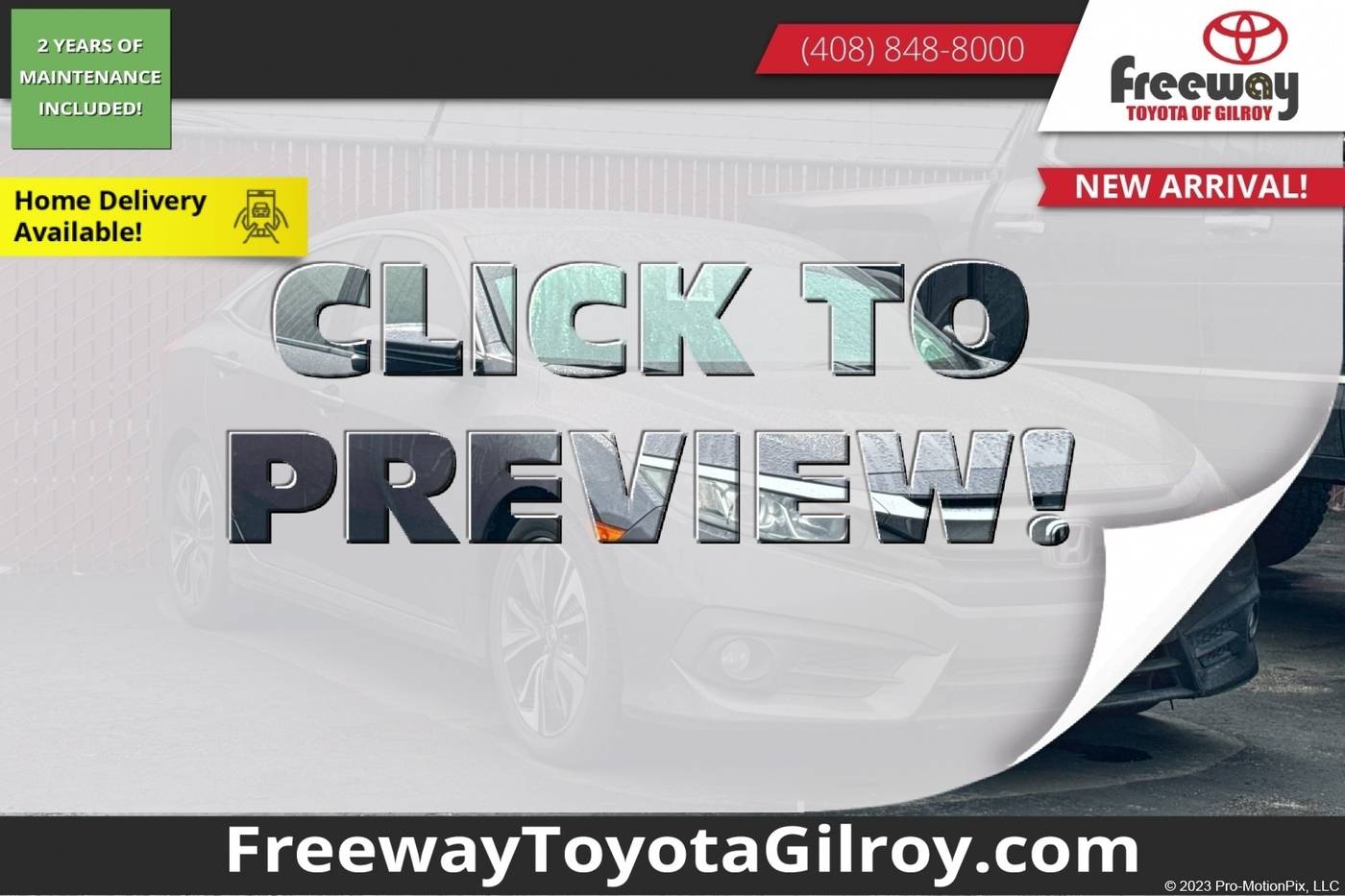 2018 Honda Civic EX-T — Sedan — 101,163 mi — Gilroy, CA
