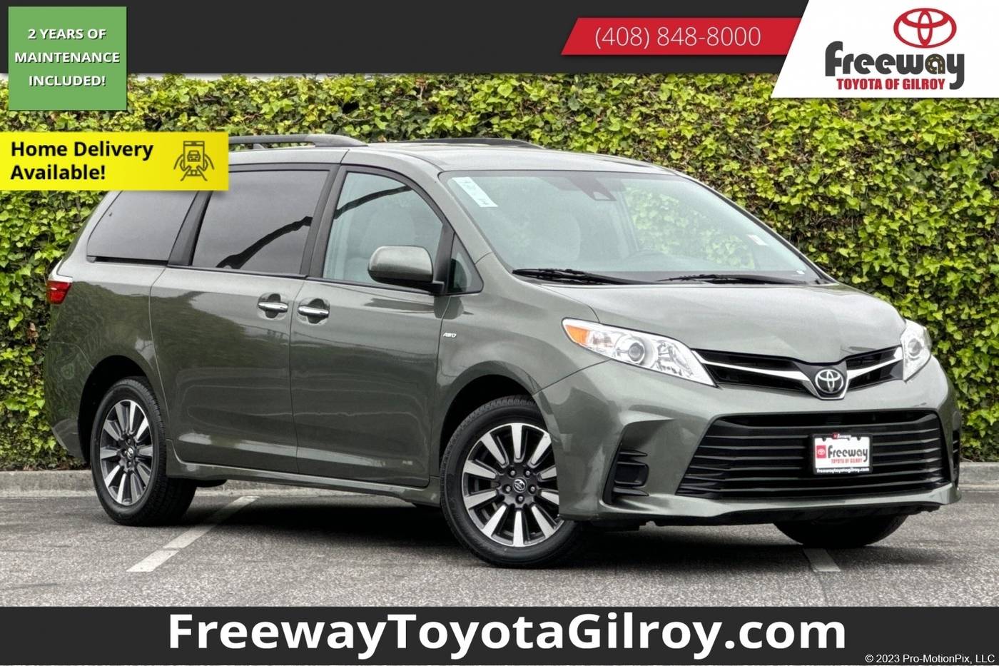 2019 Toyota Sienna LE — Minivan — 105,820 mi — Gilroy, CA
