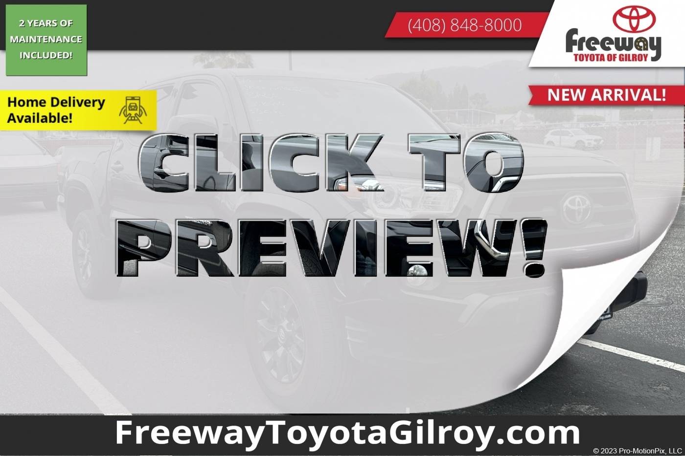 2023 Toyota Tacoma SR5 — Pickup Truck — 30,894 mi — Gilroy, CA