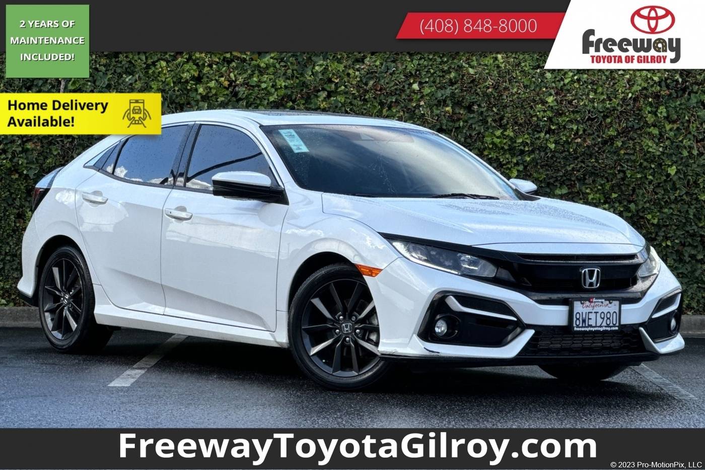 2021 Honda Civic EX — Hatchback — 66,031 mi — Gilroy, CA