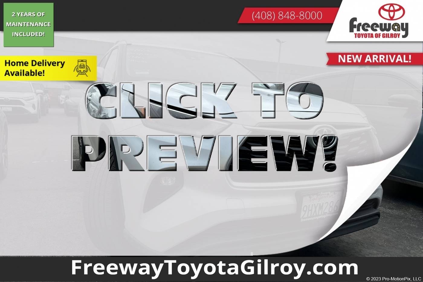 2023 Toyota Highlander XLE — SUV — 8,667 mi — Gilroy, CA