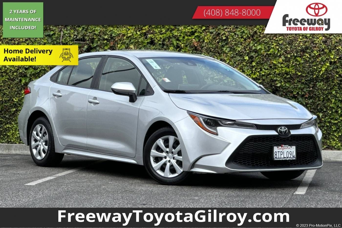 2020 Toyota Corolla LE — Sedan — 59,333 mi — Gilroy, CA
