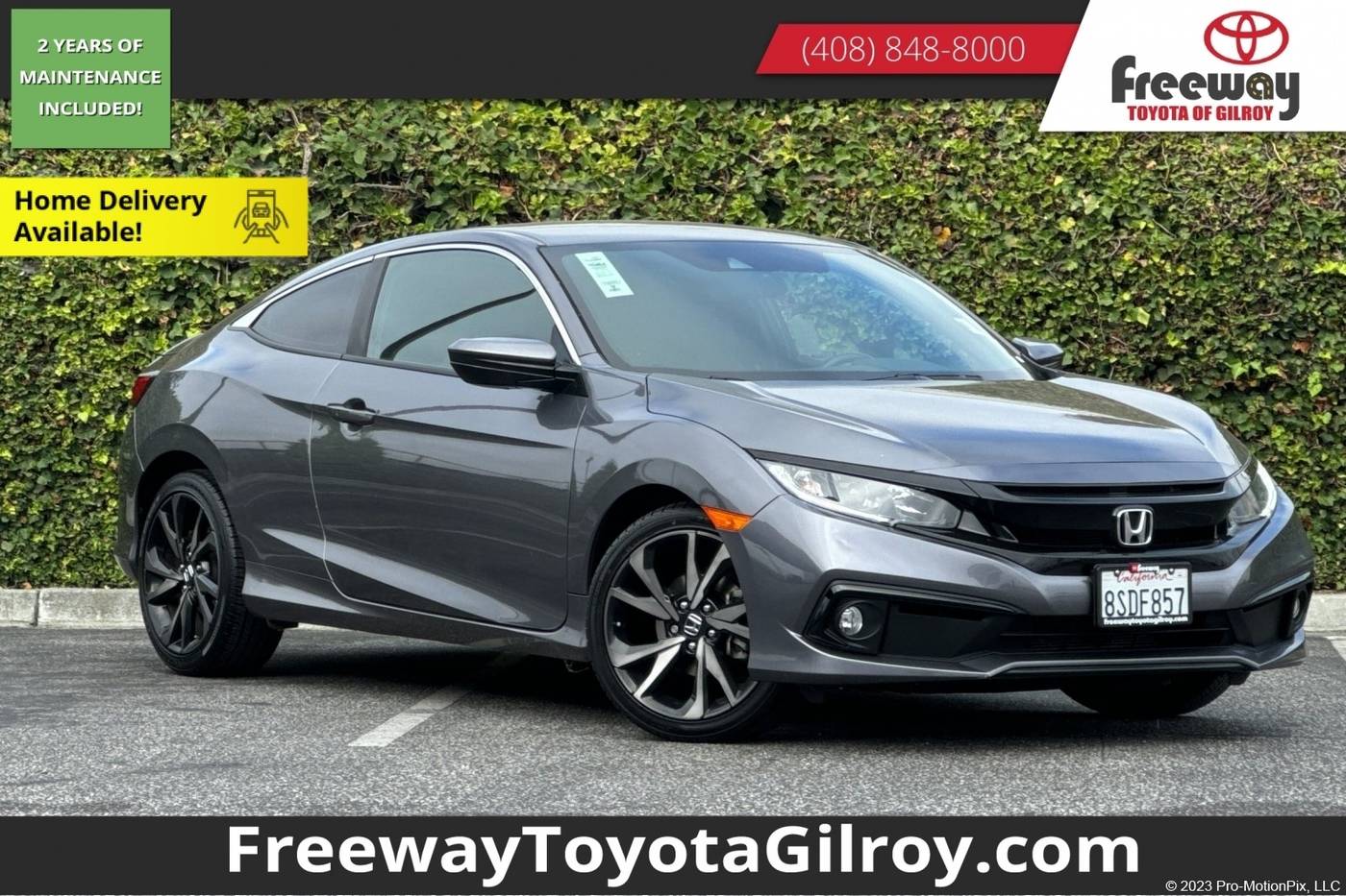 2019 Honda Civic Sport — Coupe — 35,283 mi — Gilroy, CA