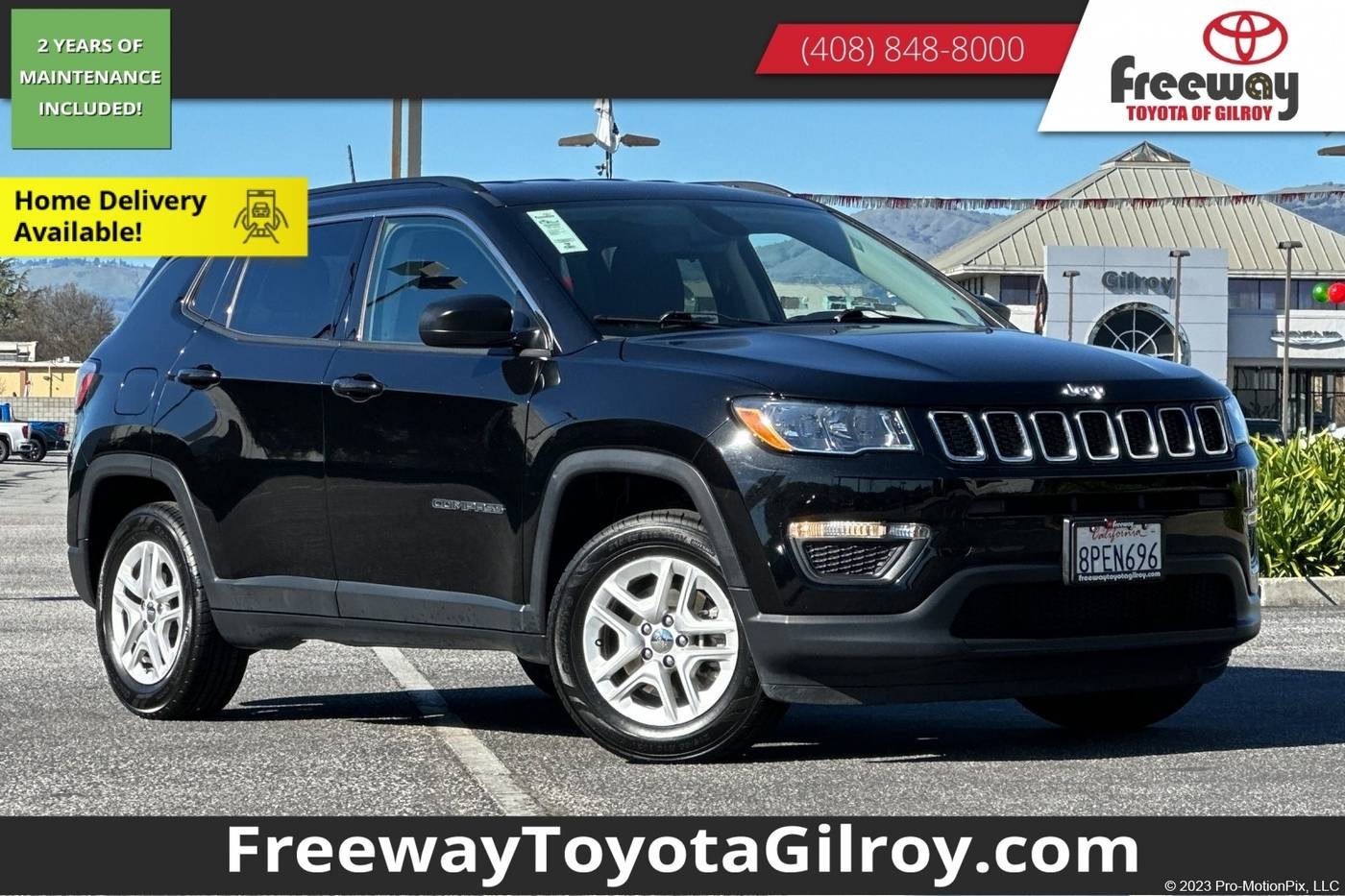 2020 Jeep Compass Sport — SUV — 43,271 mi — Gilroy, CA