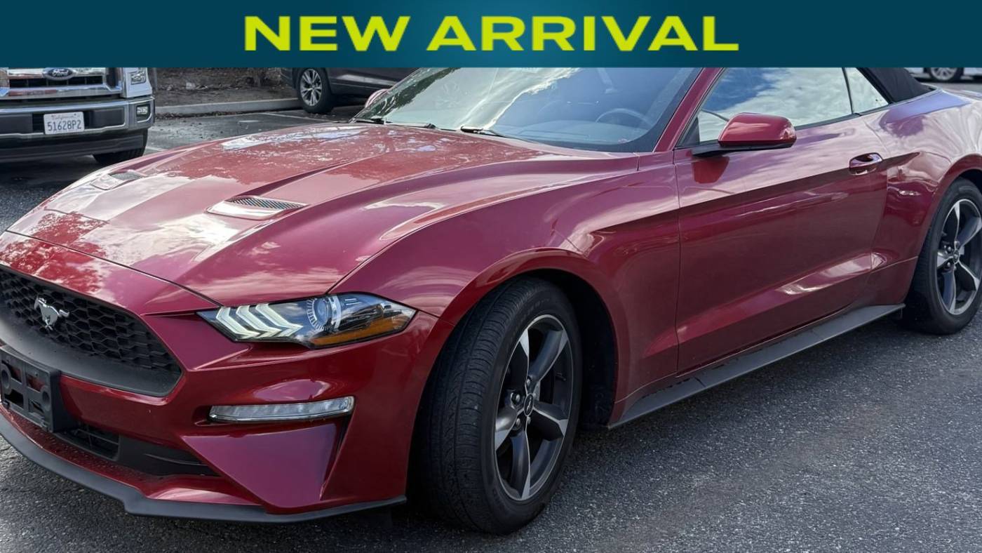 2021 Ford Mustang EcoBoost — Convertible — 20,854 mi — Fontana, CA