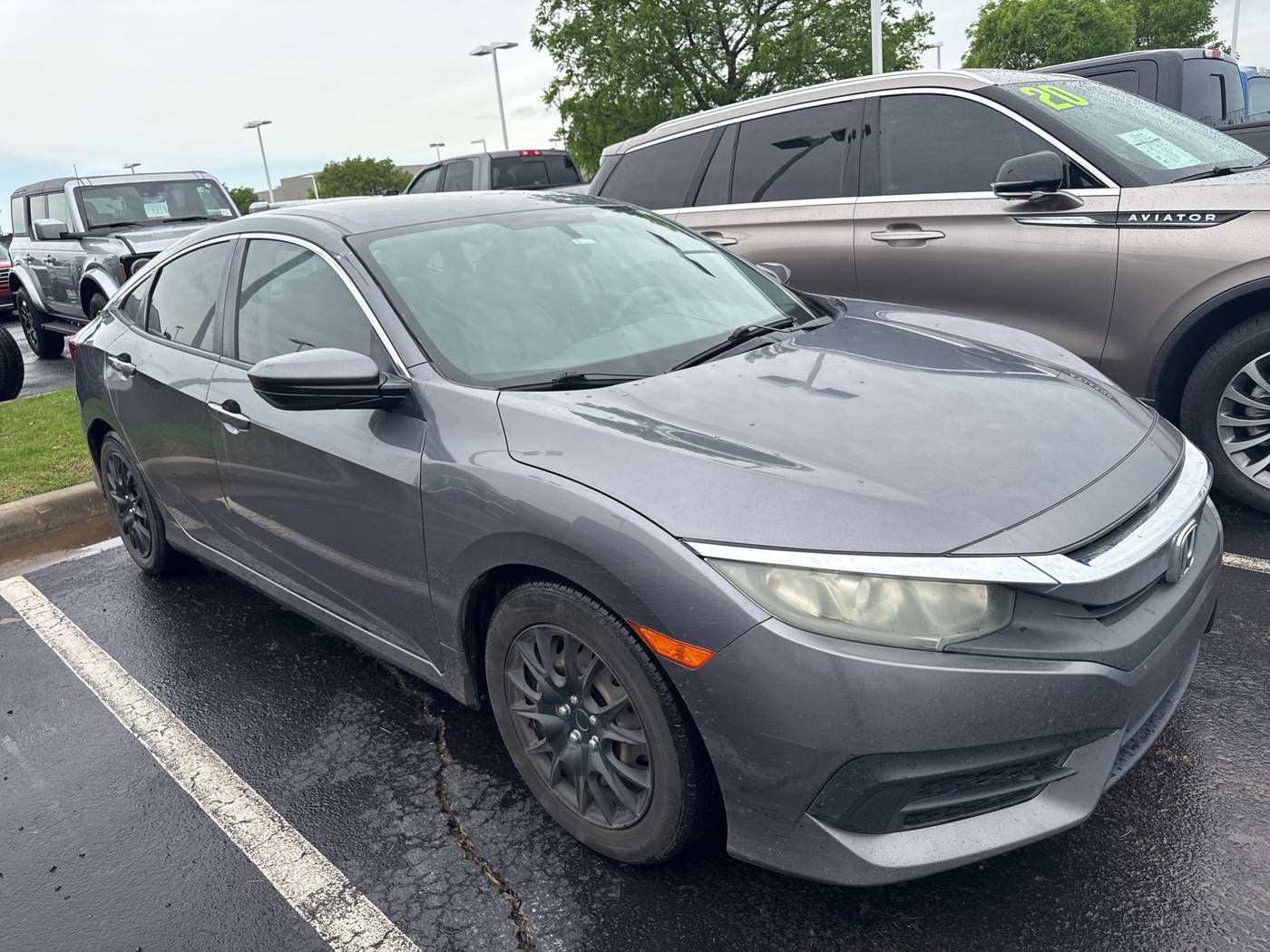 2016 Honda Civic LX — Sedan — 201,453 mi — YUKON, OK