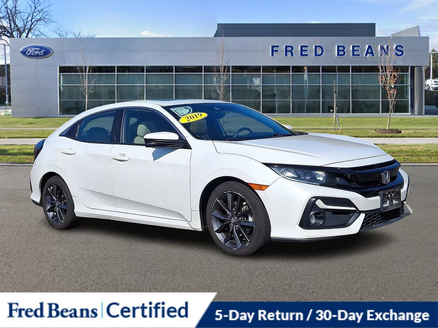 2020 Honda Civic EX — Hatchback — 72,114 mi — Newtown, PA