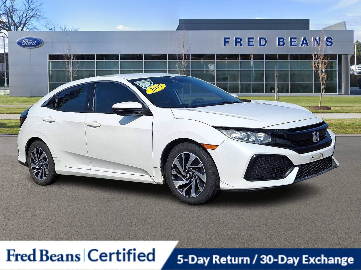 2019 Honda Civic LX — Hatchback — 73,799 mi — Newtown, PA