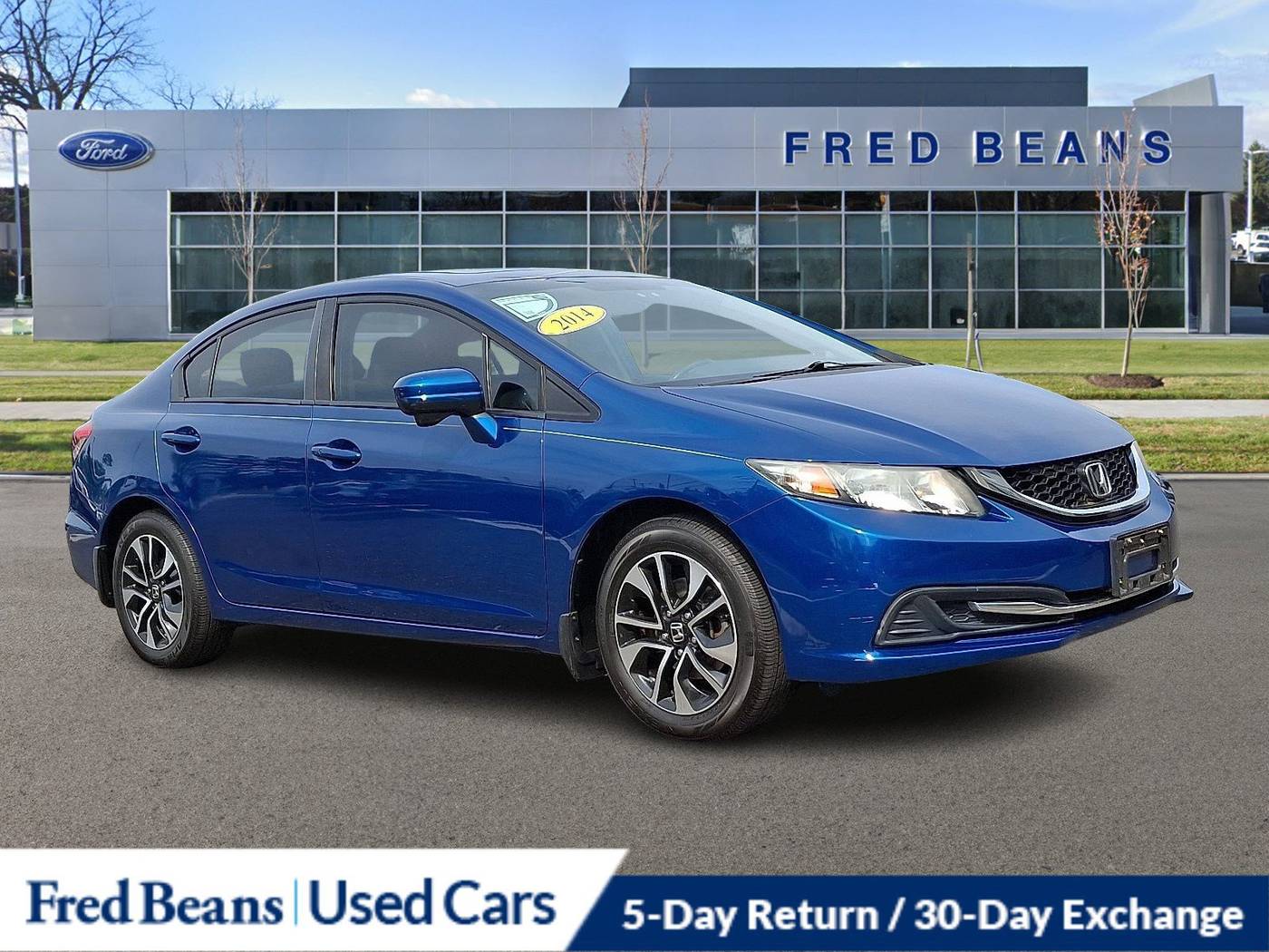 2014 Honda Civic EX — Sedan — 98,873 mi — Newtown, PA