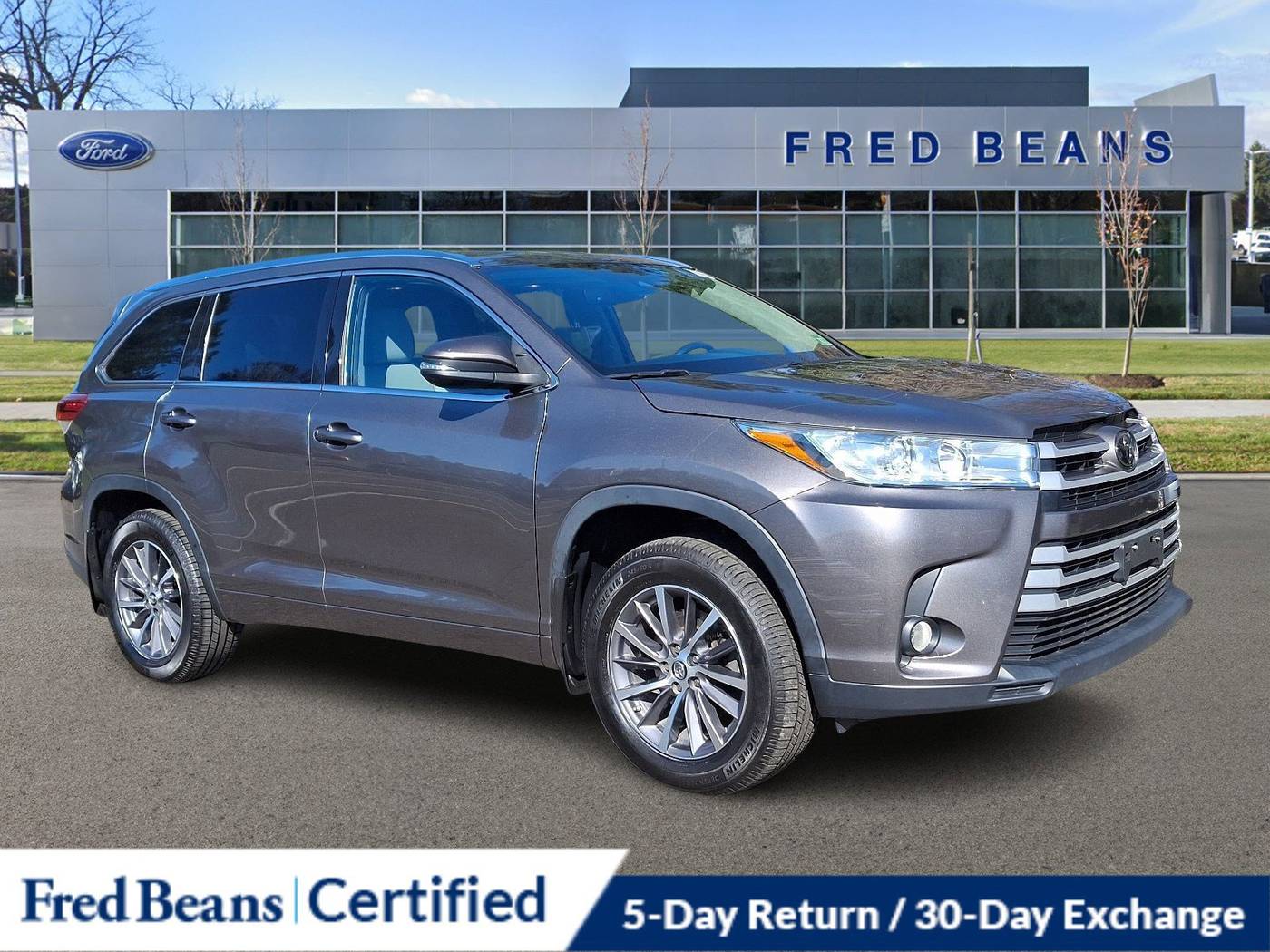 2018 Toyota Highlander XLE — SUV — 49,623 mi — Newtown, PA