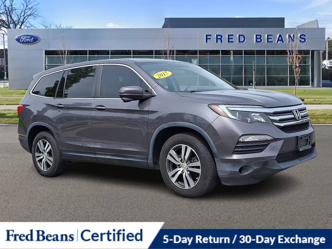 2017 Honda Pilot EX-L — SUV — 121,763 mi — Newtown, PA