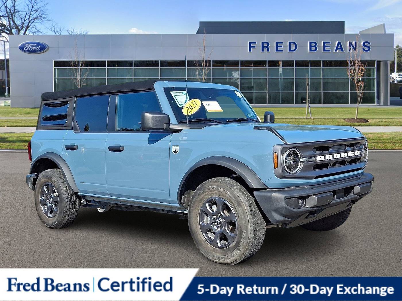 2021 Ford Bronco Big Bend — SUV — 15,316 mi — Newtown, PA
