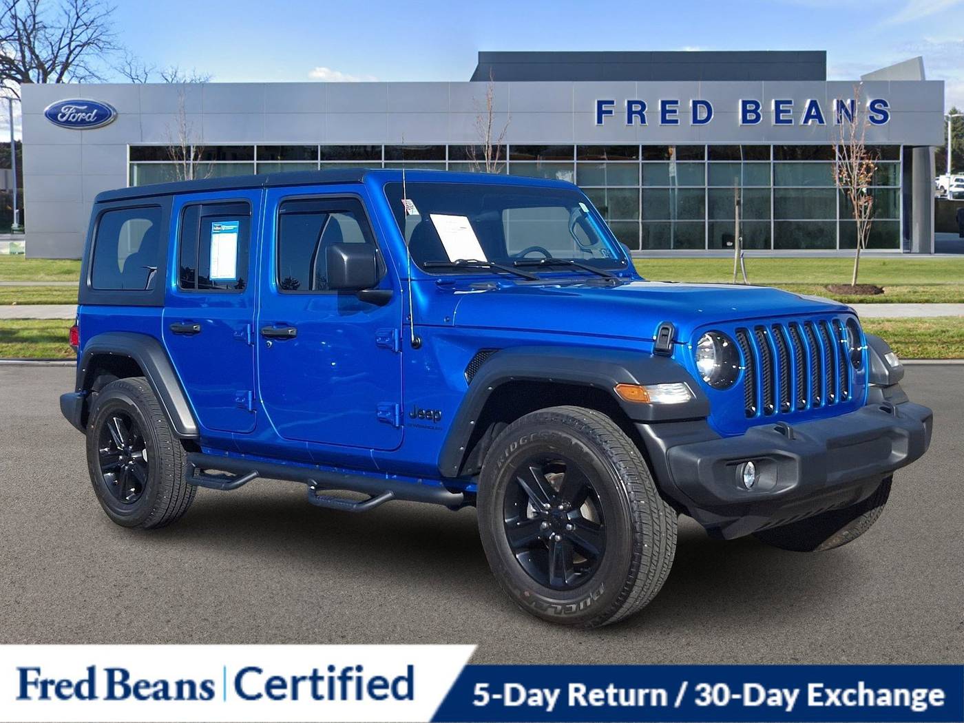 2023 Jeep Wrangler Sport Altitude — SUV — 12,647 mi — Newtown, PA
