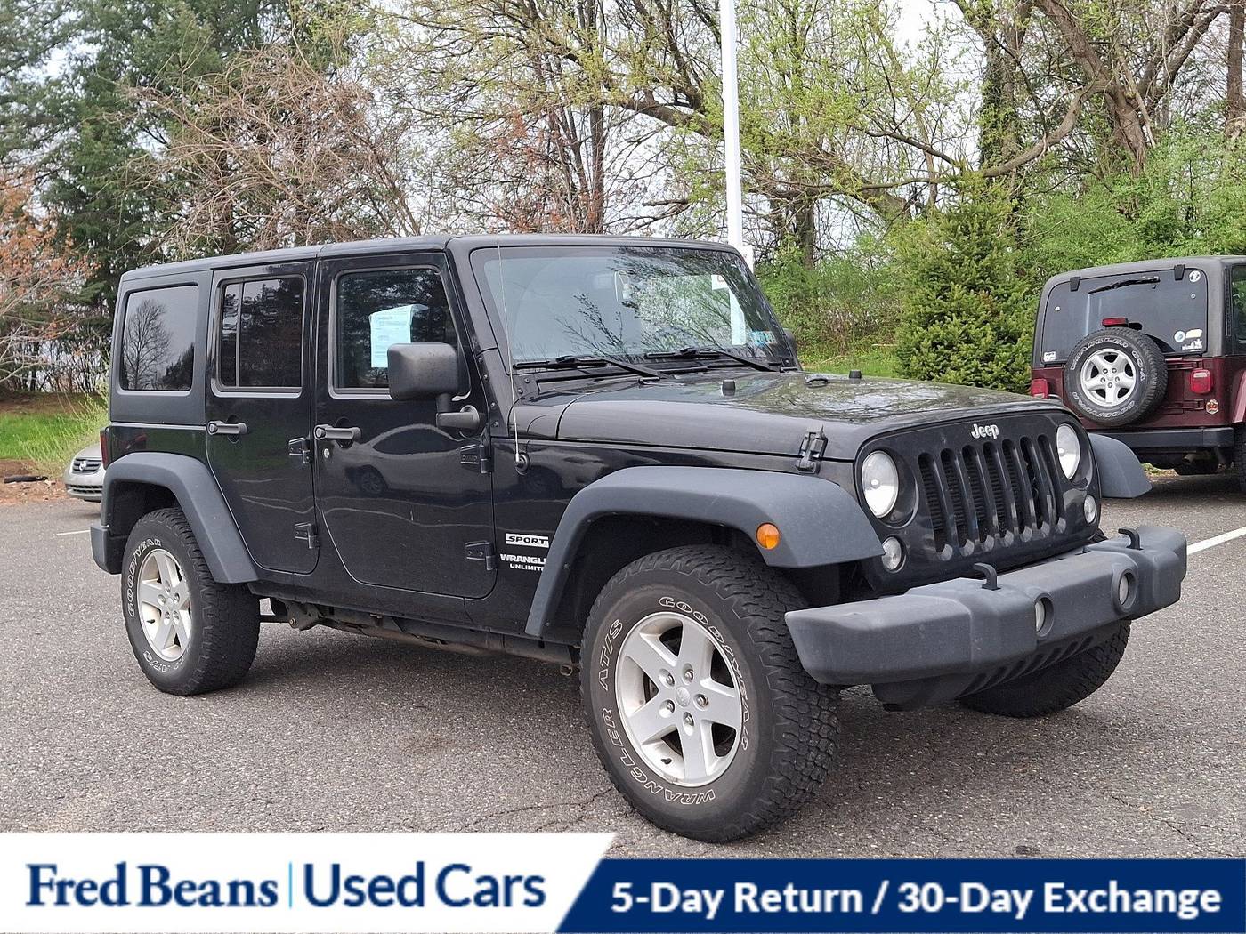 2017 Jeep Wrangler Sport — SUV — 118,429 mi — Newtown, PA