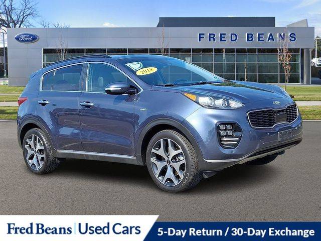 2018 Kia Sportage SX Turbo — SUV — 77,135 mi — Newtown, PA