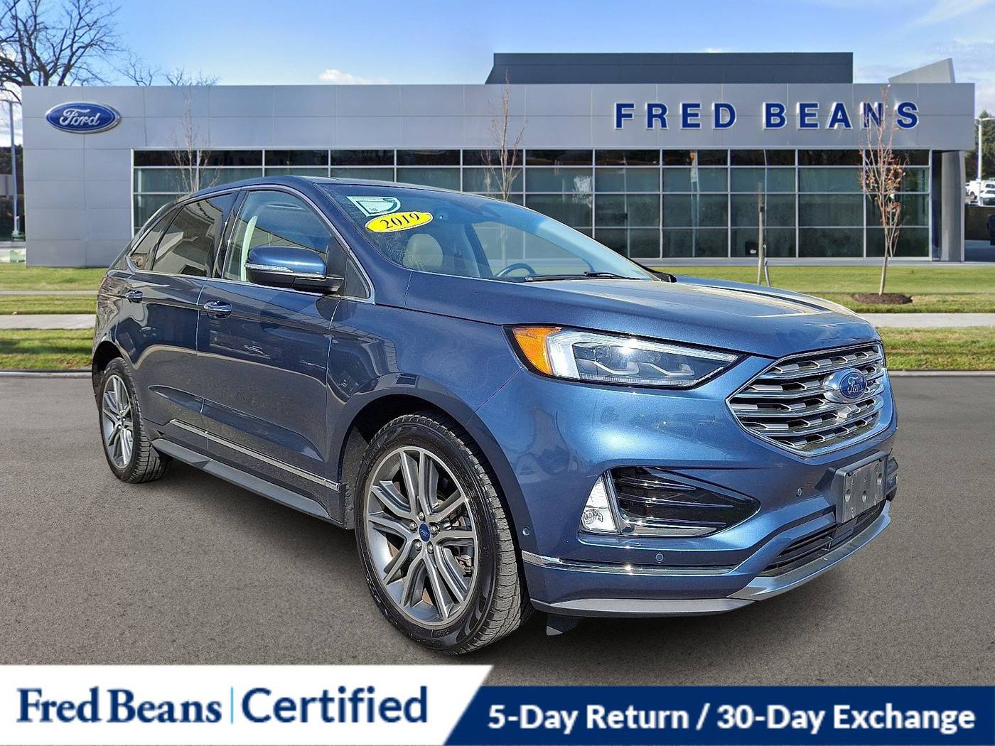 2019 Ford Edge Titanium — SUV — 52,985 mi — Newtown, PA