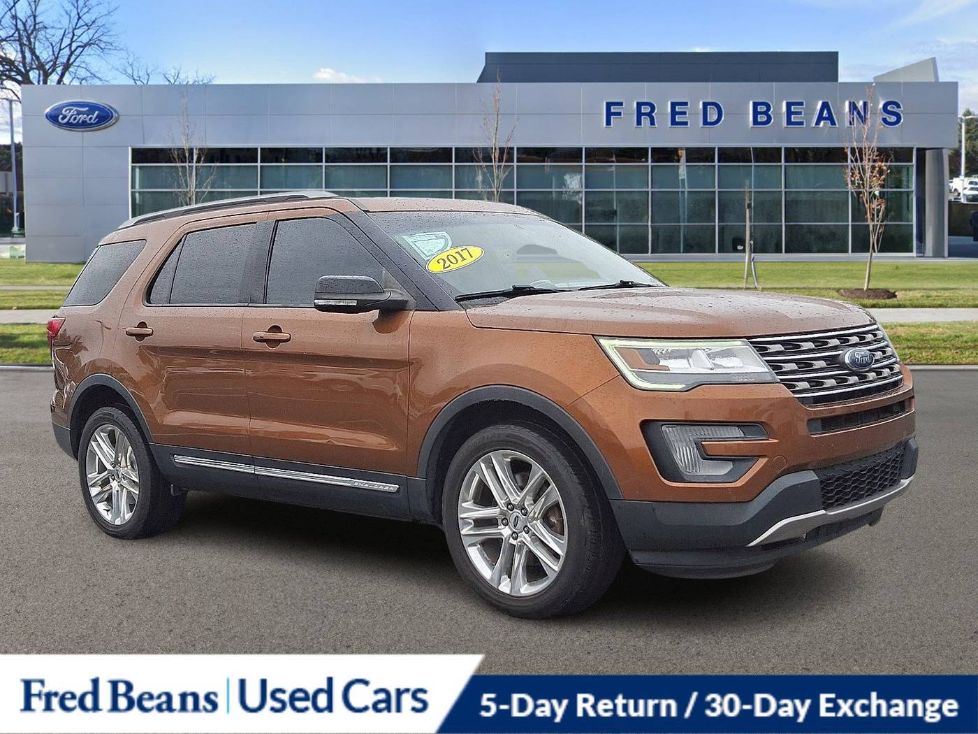 2017 Ford Explorer XLT — SUV — 117,709 mi — Newtown, PA