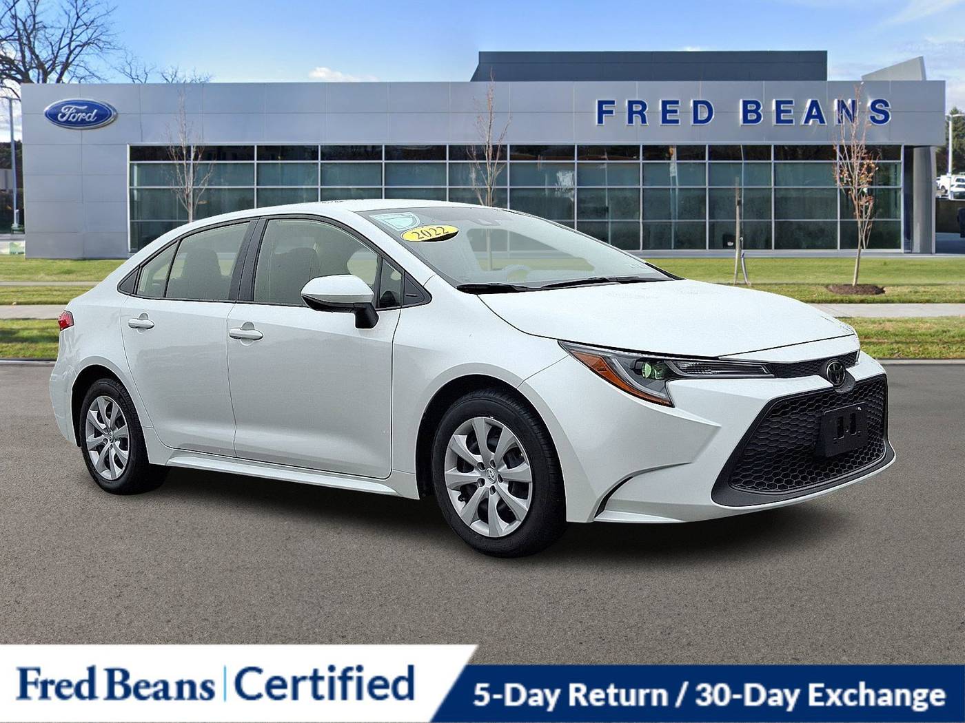 2022 Toyota Corolla LE — Sedan — 36,003 mi — Newtown, PA