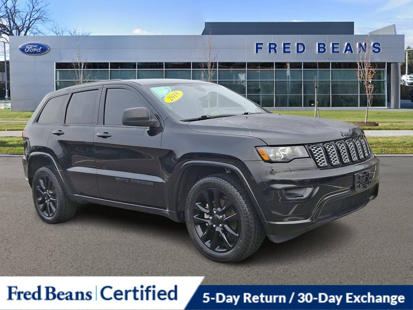 2018 Jeep Grand Cherokee Altitude — SUV — 63,039 mi — Newtown, PA