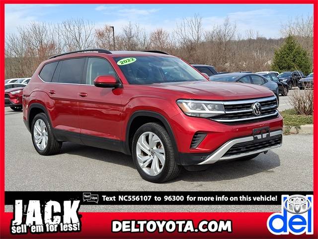 2022 Volkswagen Atlas SE with Technology — SUV — 52,231 mi — Thorndale, PA