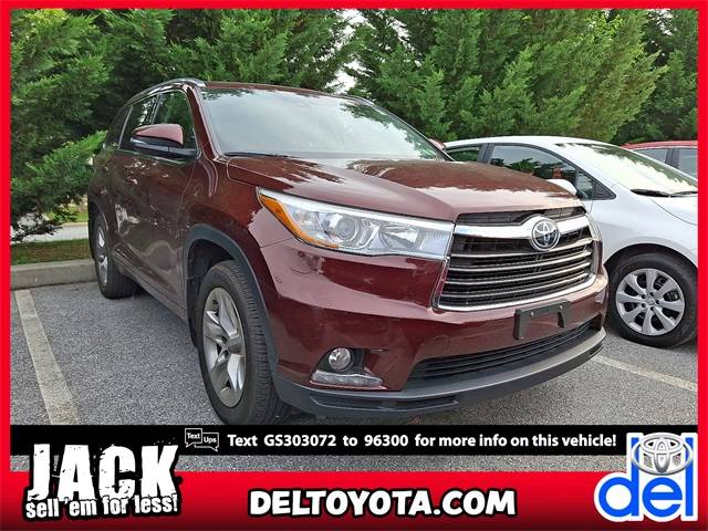 2016 Toyota Highlander Limited — SUV — 66,523 mi — Thorndale, PA