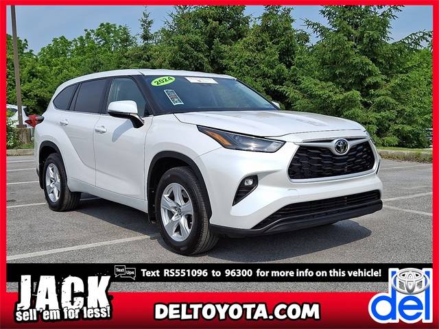 2024 Toyota Highlander LE — SUV — 6,254 mi — Thorndale, PA