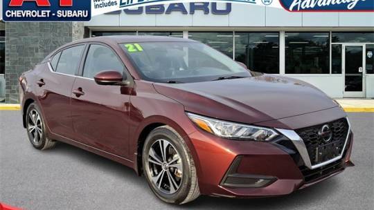 2021 Nissan Sentra SV — Sedan — 12,297 mi — Sellersville, PA