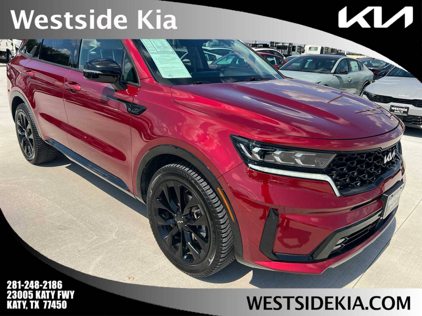 2022 Kia Sorento SX — SUV — 70,697 mi — KATY, TX