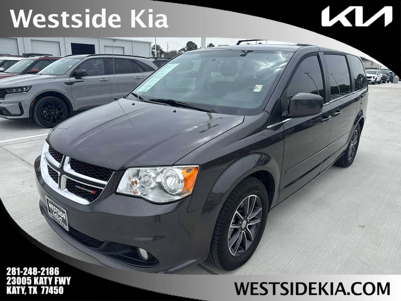 2017 Dodge Grand Caravan SXT — Minivan — 26,152 mi — KATY, TX