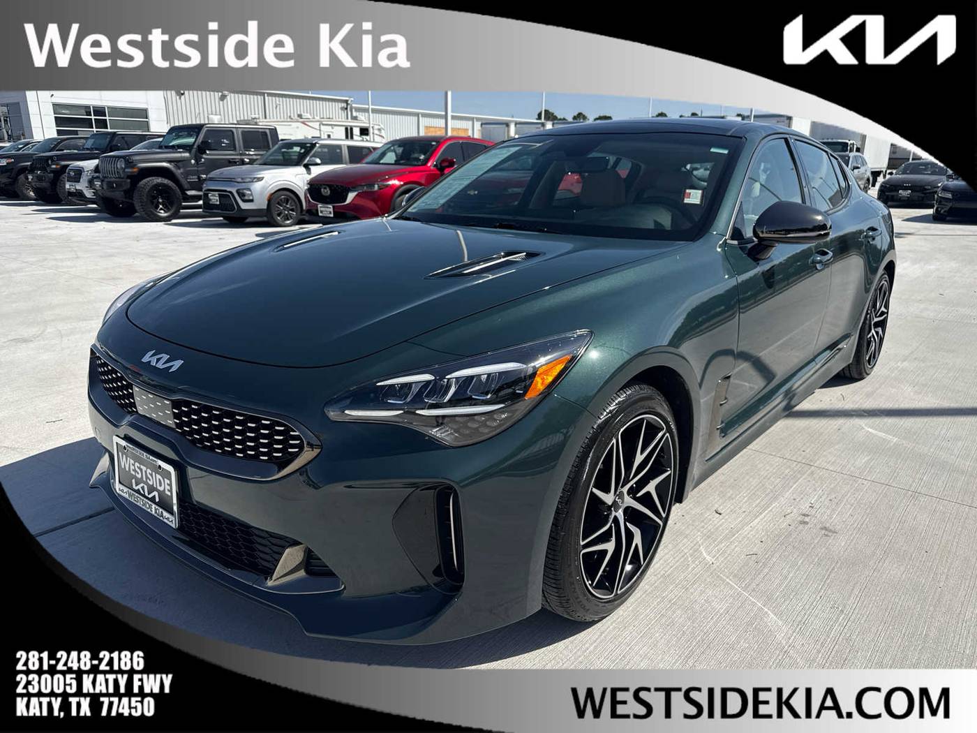 2023 Kia Stinger GT-Line — Hatchback — 16,585 mi — KATY, TX