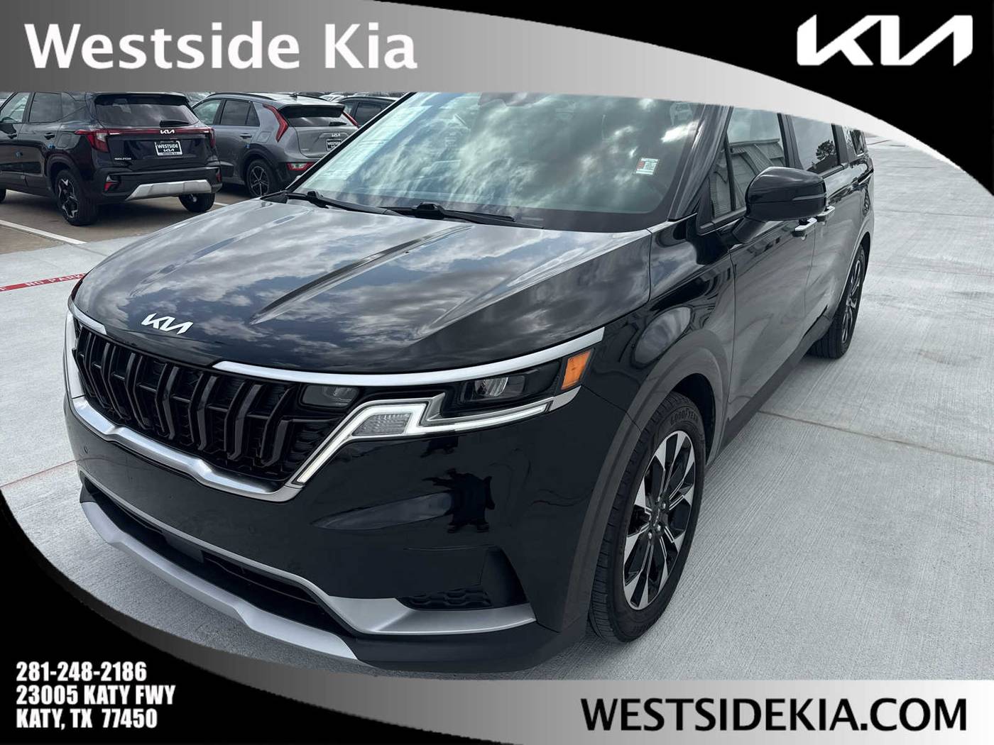 2024 Kia Carnival EX — Minivan — 35,341 mi — KATY, TX