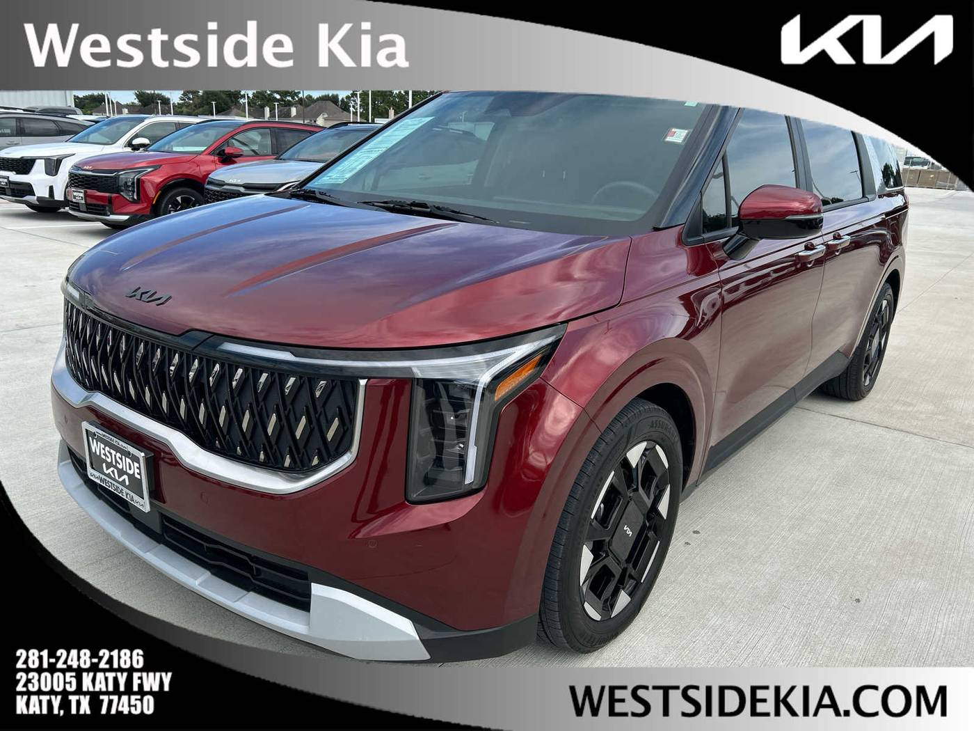 2025 Kia Carnival EX — Minivan — 18,000 mi — Katy, TX