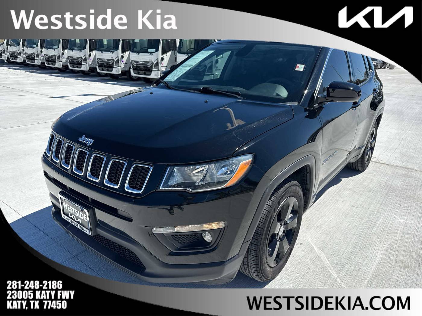 2021 Jeep Compass Latitude — SUV — 43,390 mi — KATY, TX