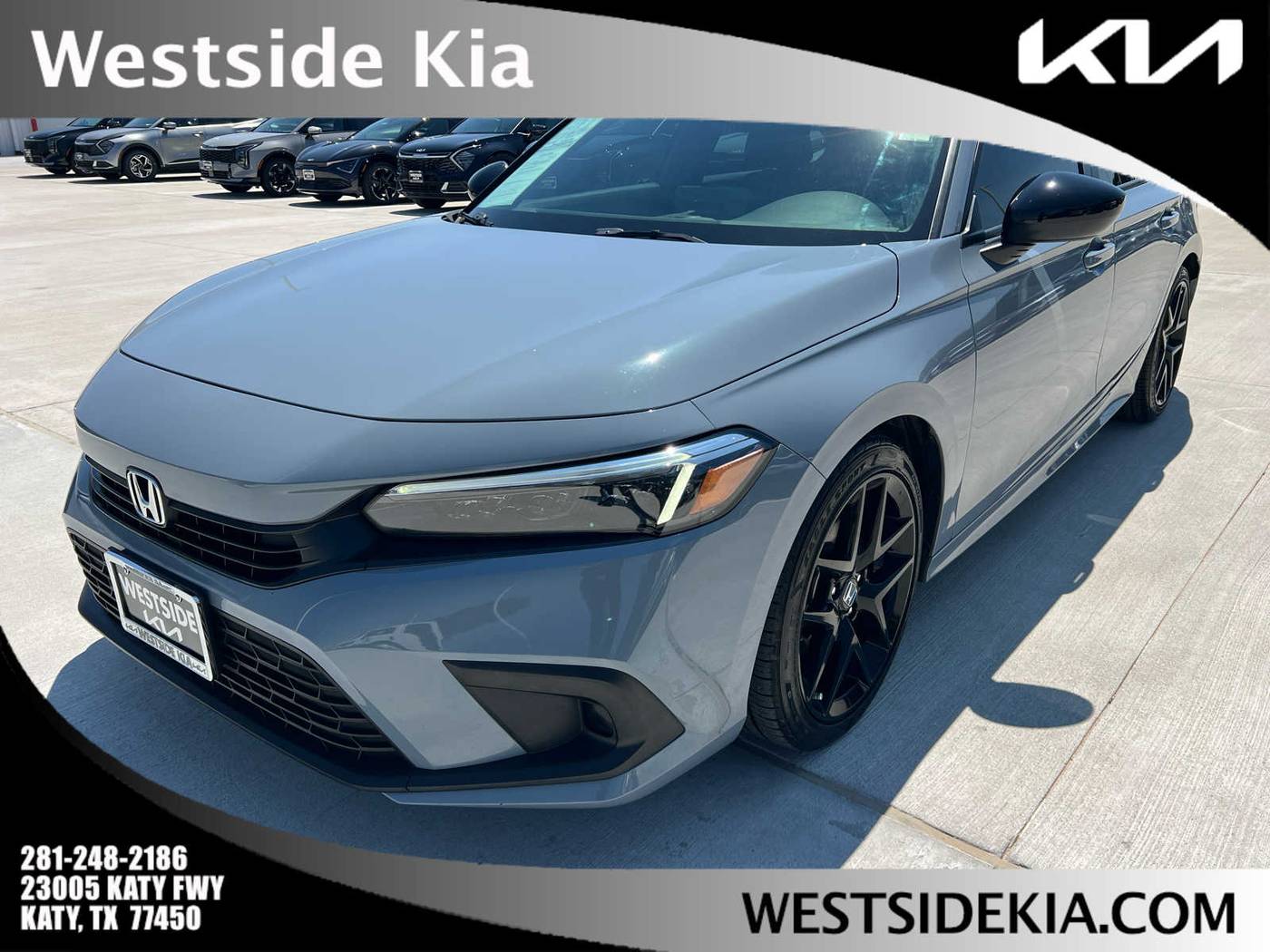 2024 Honda Civic Sport — Sedan — 22,100 mi — KATY, TX