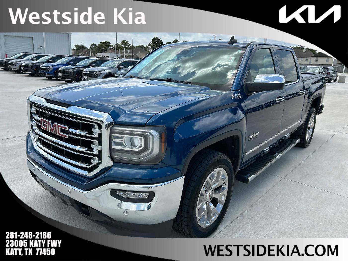 2016 GMC Sierra 1500 SLT — Pickup Truck — 82,700 mi — KATY, TX