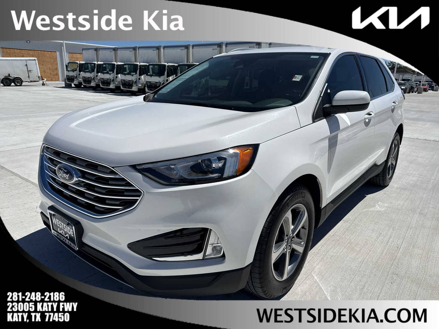 2021 Ford Edge SEL — SUV — 27,300 mi — KATY, TX