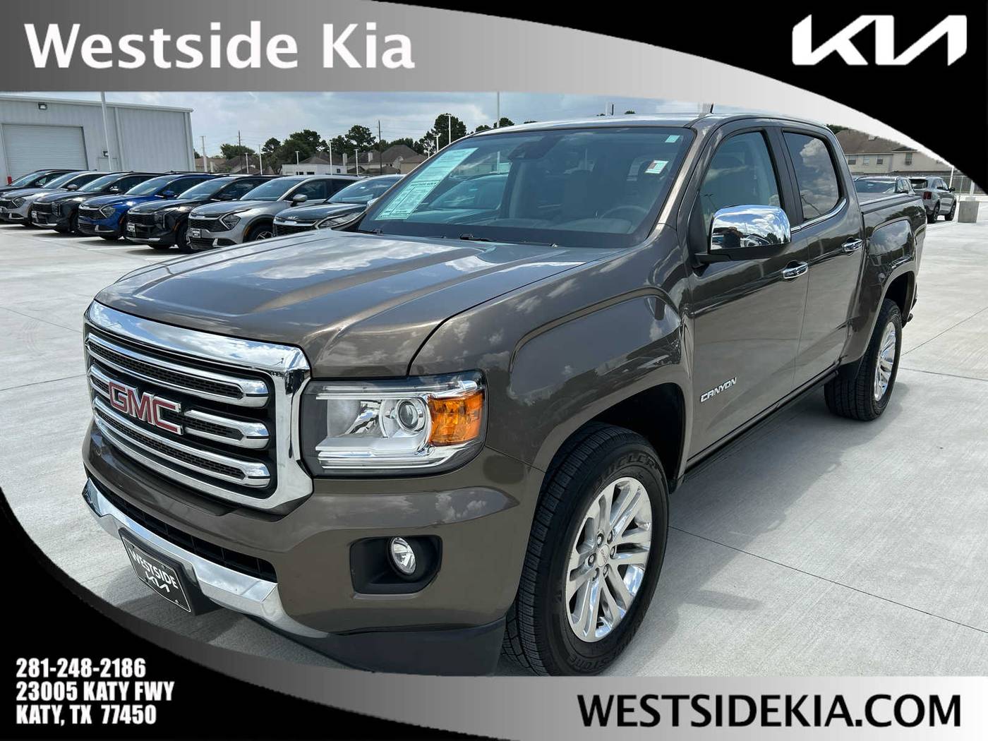 2016 GMC Canyon SLT — Pickup Truck — 58,063 mi — KATY, TX